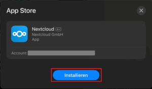 Screenshot iOS