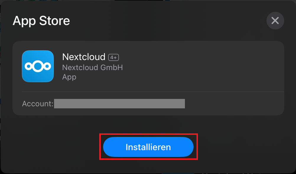 Screenshot iOS