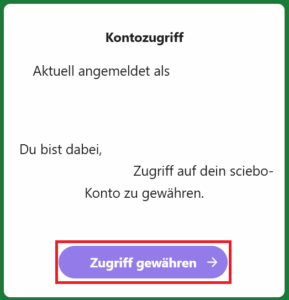 Screenshot Sciebo