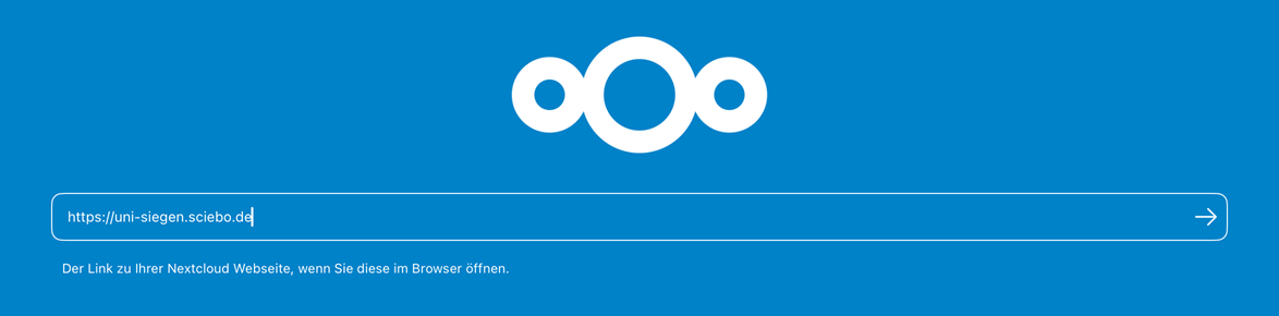Screenshot Nextcloud