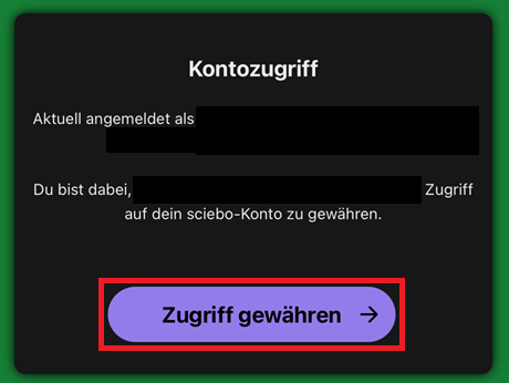 Screenshot Sciebo