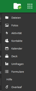 Screenshot Sciebo