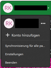 Screenshot Sciebo