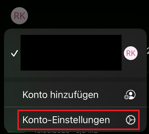 Screenshot Sciebo