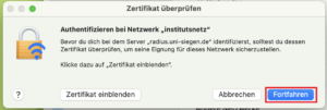 Screenshot MacOS