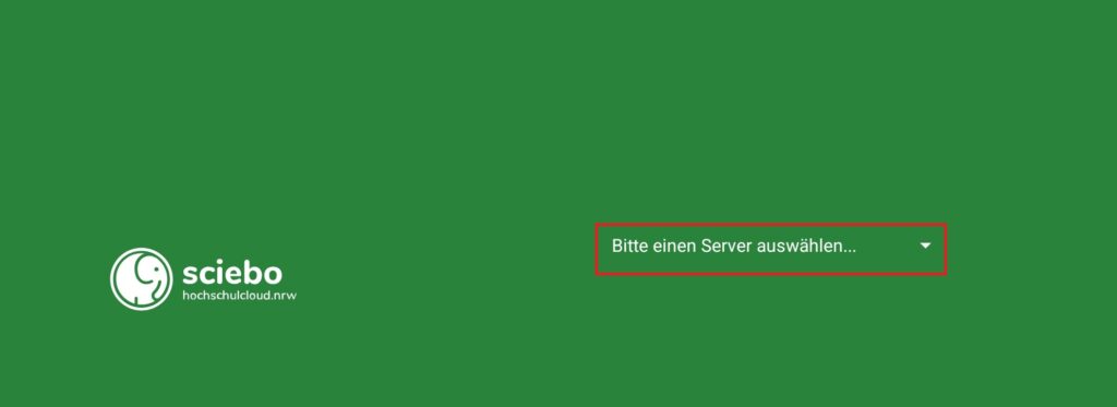Screenshot Sciebo